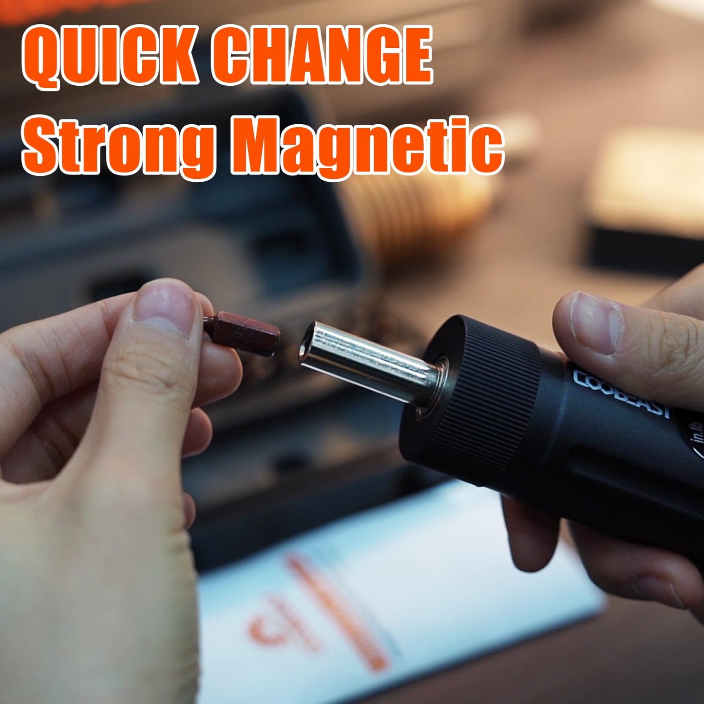 Torque Screwdriver Set – 10-70 in-lb – 49PCS S2 Bits & Sockets – 1/4” Drive – Precision Repair Tool Kit
