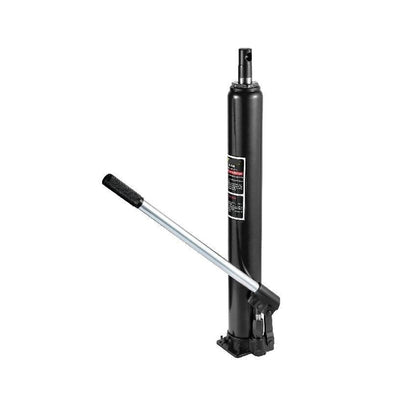 Hydraulic Engine Hoist Jack – 8 Ton Long Ram – Cherry Picker Lift Cylinder – Manual Pump Garage Shop Crane & Car Lifting Tool