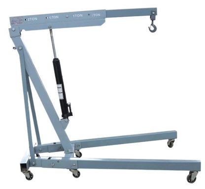Foldable Engine Hoist – 2T Portable Engine Lift & Balancer – Automotive Repair Tool – Folding Garage Engine Crane – Maintenance Hoist Equipment