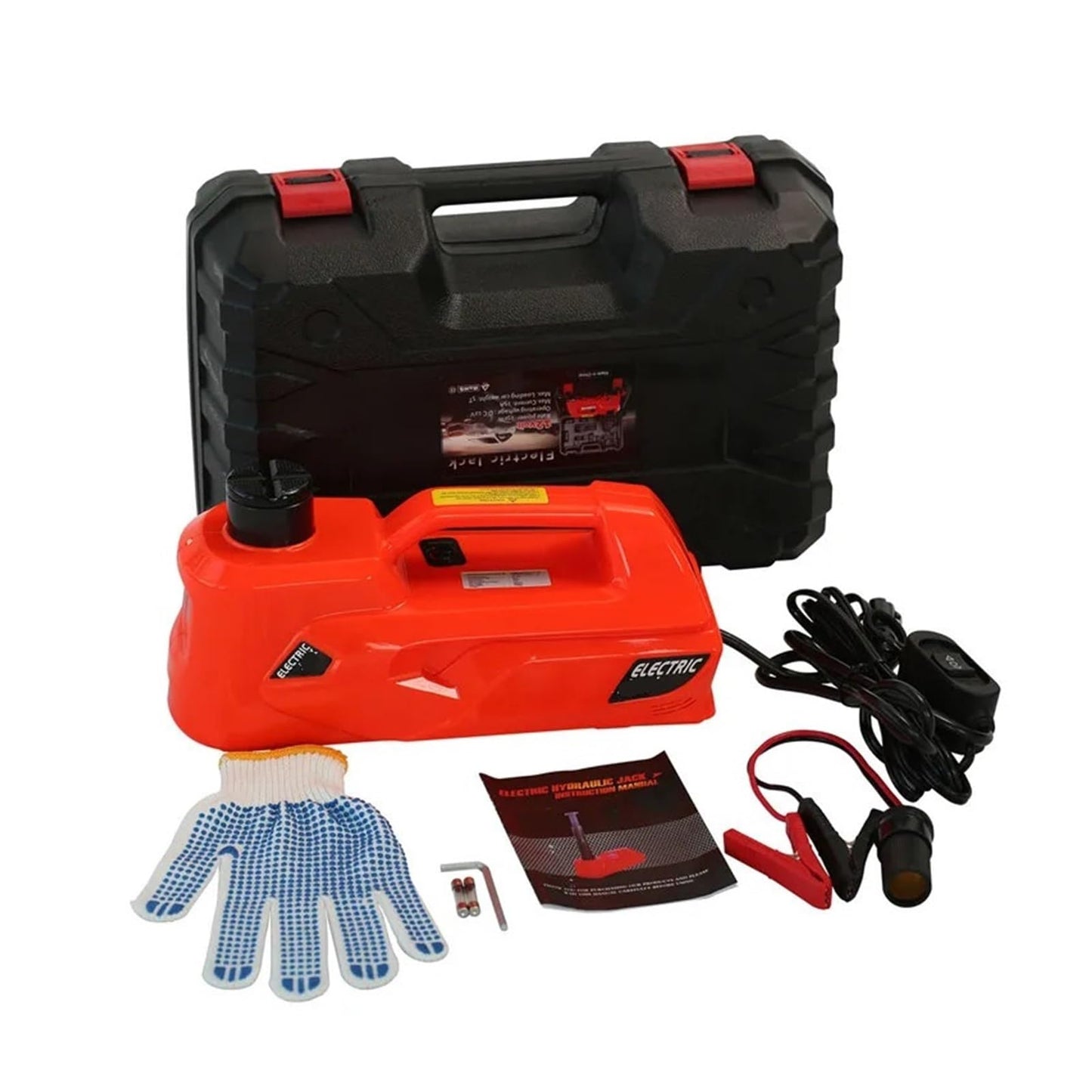 Electric Hydraulic Car Jack – 5T Lifting Tool – 155–530mm Range – SUV & Garage Emergency Lifting Equipment – Automotive Repair Jack