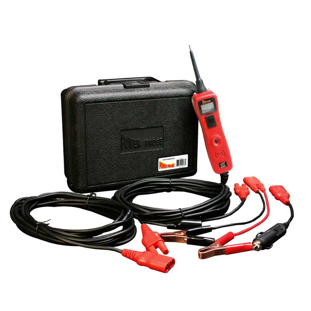 Automotive Circuit Tester – Digital Power Probe Tool – Voltage Resistance Current Diagnostic Tester – AC/DC Electrical System Test Kit – Car Repair Tool