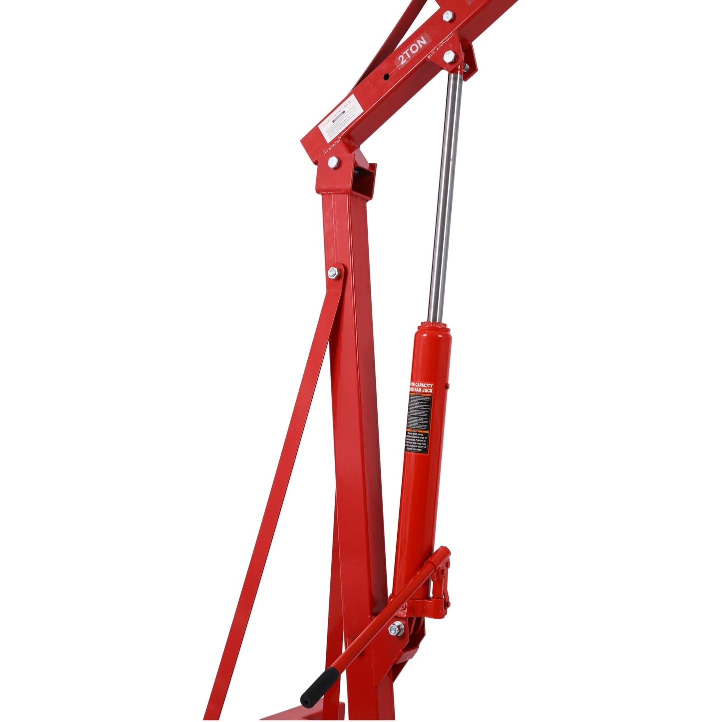 Engine Hoist – Heavy Duty Steel – Hydraulic Cylinder Lift – Automotive Garage Shop Crane – Engine Removal & Repair Tool