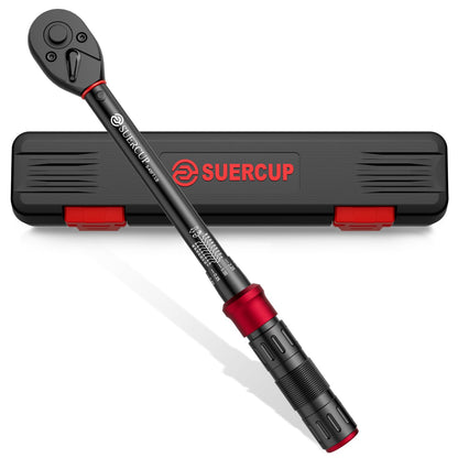 Click Torque Wrench – 3/8" Drive – 5-45 ft-lb / 6.8-61 N·m – Dual Direction – 72 Tooth – Precision Repair Tool
