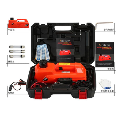 Electric Hydraulic Car Jack – 5T Lifting Tool – 155–530mm Range – SUV & Garage Emergency Lifting Equipment – Automotive Repair Jack