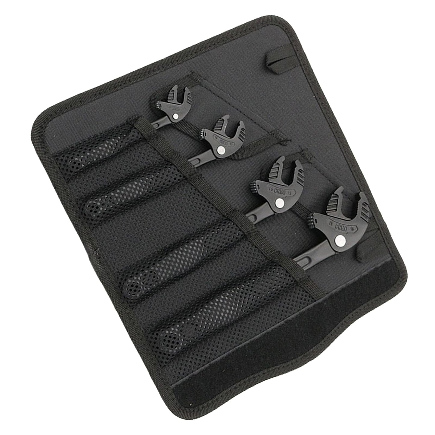 Adjustable Wrench Set – 4PCS Self-Locking Ratcheting Spanner – 7–19mm – Crab Mechanism – Auto & Pipe Repair Tool Kit