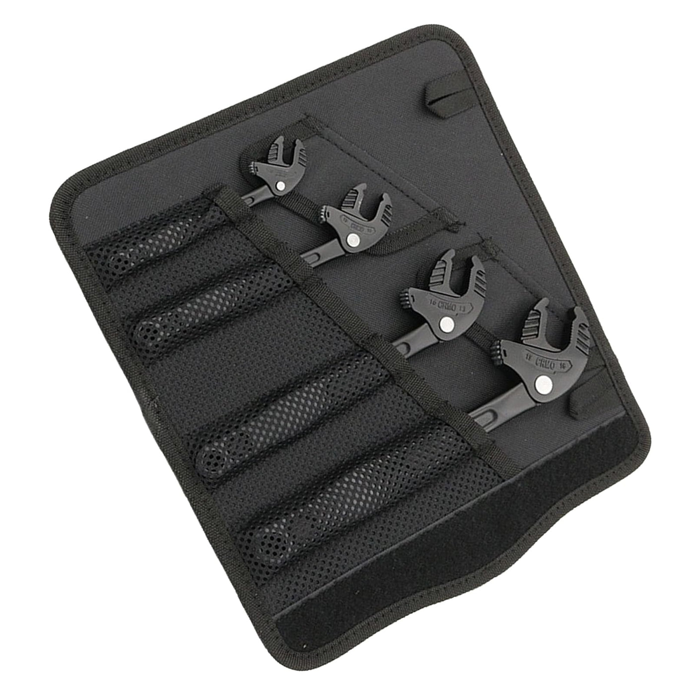Adjustable Wrench Set – 4PCS Self-Locking Ratcheting Spanner – 7–19mm – Crab Mechanism – Auto & Pipe Repair Tool Kit