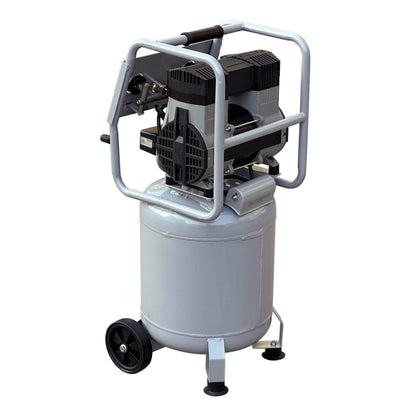 Air Compressor – 10 Gallon – 2.0 HP Ultra Quiet – Oil-Free – Steel Tank – 70 dBA Low Noise – Portable Wheel Compressor – Workshop Air Tool
