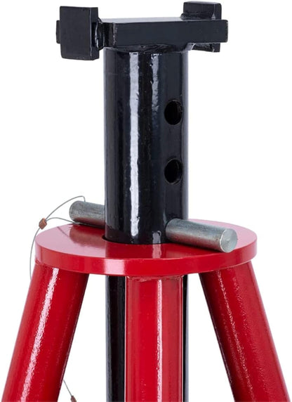 Jack Stands – 10 Ton Heavy Duty Pair – Adjustable Support Stands – Truck & Equipment Safety Stand – Garage & Workshop Lift Stand