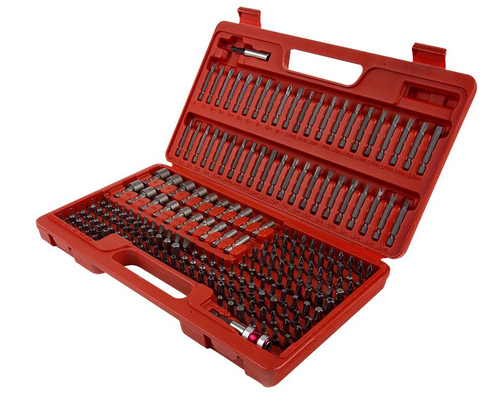 Master Bit Set – 208PCS Screwdriver Bit Kit – Chrome Vanadium Steel – Precision Repair Tool Box – Automotive & Workshop Tool Set