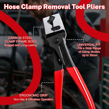 Electrical Disconnect Pliers Set – 5PCS Terminal Pin Removal Tool Kit – Auto Wire Connector & Clip Release Tools – Automotive Repair Kit – Storage Bag