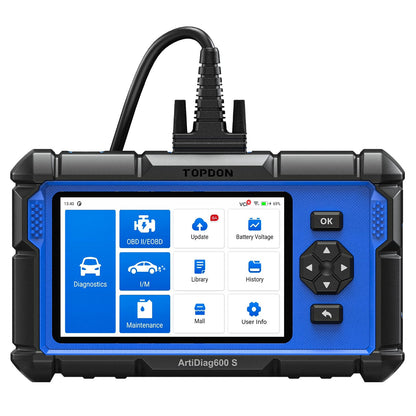 OBD2 Diagnostic Scanner – ABS/SRS/Engine/Transmission – 9 Reset Services – CAN-FD – Oil Brake BMS SAS DPF TPMS Reset – Injector Coding – Free Updates