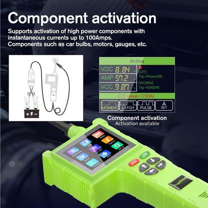 Automotive Circuit Tester – Electric Power Probe Tool – All Vehicle Electrical System Diagnostic Tester – Voltage & Wiring Check Tool