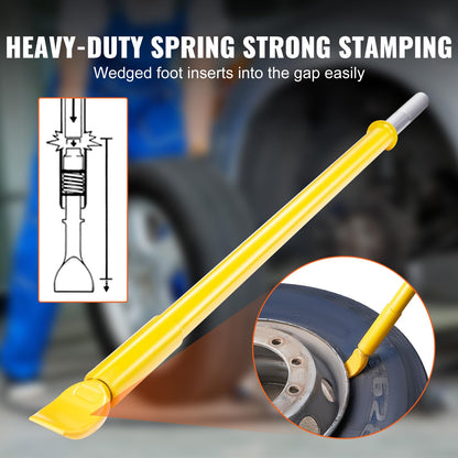 Tire Bead Breaker Slide Hammer – 46.3" Heavy Duty Steel – Tire Removal Tool – Car Truck Trailer Tire Changing Tool – Portable Impact Bead Breaker
