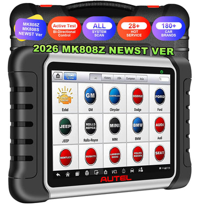 OBD2 Diagnostic Scanner – Bidirectional Scan Tool – All System Car Diagnostics – Active Tests – 28+ Service Functions – ECU Code Reader – Professional & DIY Use