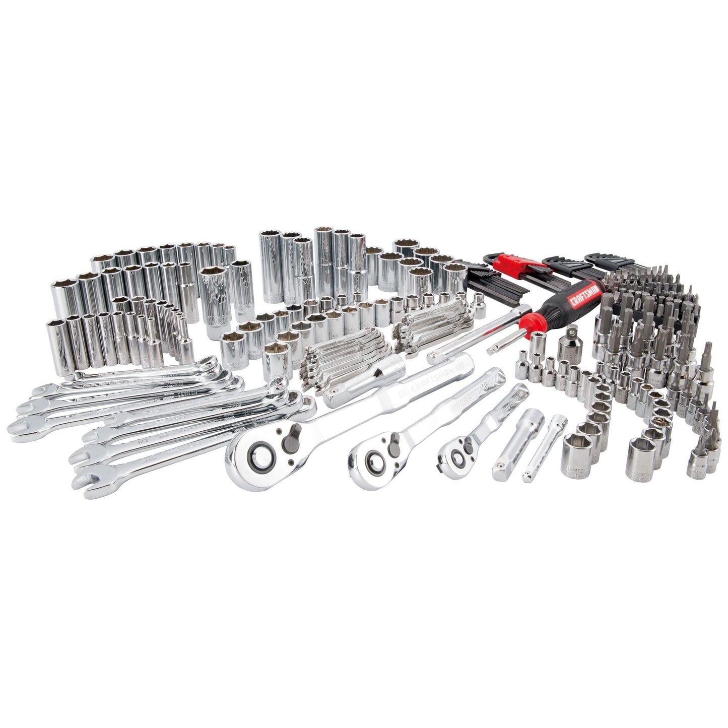 Mechanics Tool Set – 230PCS Socket Wrench Kit – 1/4" 3/8" 1/2" Drive – SAE & Metric – VERSASTACK Case – Auto Repair Tool Kit