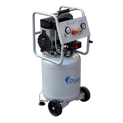 Air Compressor – 10 Gallon – 2.0 HP Ultra Quiet – Oil-Free – Steel Tank – 70 dBA Low Noise – Portable Wheel Compressor – Workshop Air Tool