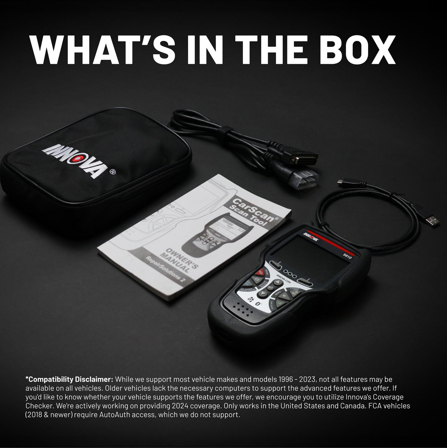OBD2 Bidirectional Scan Tool – Vehicle Diagnostic Code Reader – Engine ABS SRS Transmission – Repair & Live Data – Updates Included