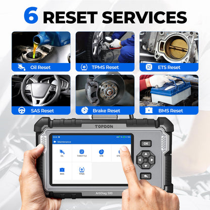 OBD2 Scanner – Engine Code Reader – ABS SRS Transmission – Auto Diagnostic Tool