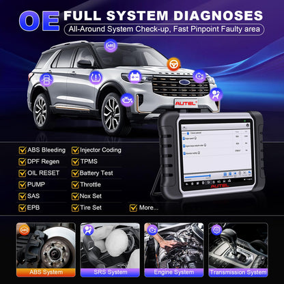 OBD2 Diagnostic Scanner – Bidirectional Scan Tool – All System Car Diagnostics – Active Tests – 28+ Service Functions – ECU Code Reader – Professional & DIY Use